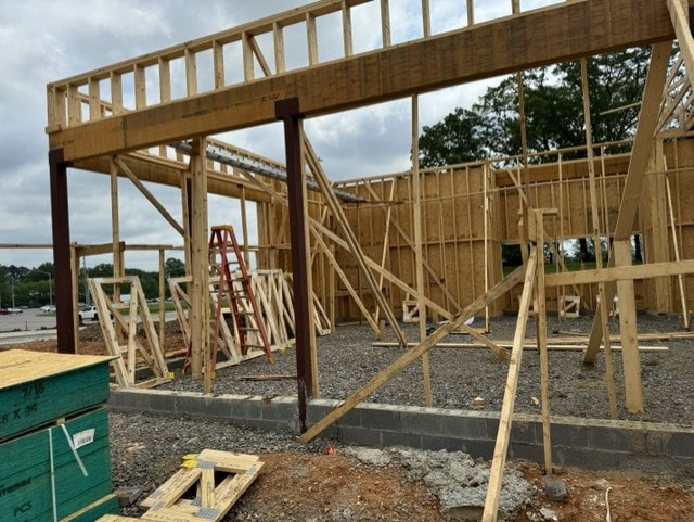 Commercial Build — Framing Progress
