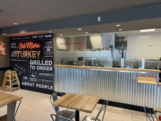 Restaurant Dining Room — Fit-Out Complete